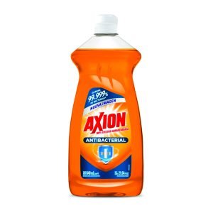 Jabón liquido para trastes axion antibacterial 640 ml.