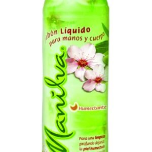 Jabón liquido para manos y cuerpo manilva humectante 500 ml.