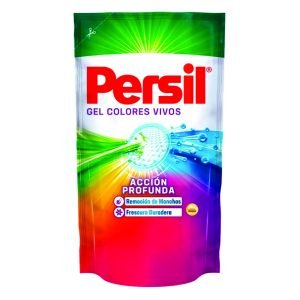 Detergente liquido persil colores vivos 830 ml.