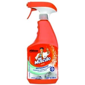 Limpiador liquido para baños mr musculo 500 ml.