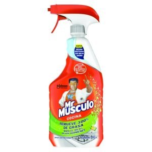 Limpiador liquido para cocina mr musculo limon 650 ml.