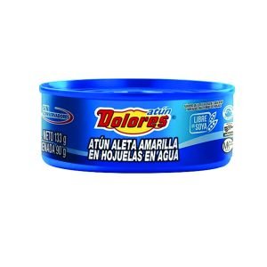 Atún dolores en agua 133 g.