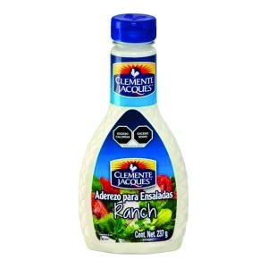 Aderezo para ensaladas clemente jacques estilo ranch 237 g.