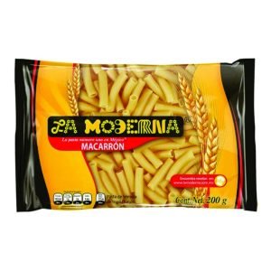 Pasta de macarron la moderna 200 g.