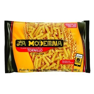 Pasta de tornillo la moderna 200 g.