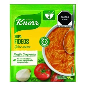 Knorr sopa de fideos 95 g.