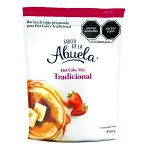 Harina para hot cakes sabor de la abuela tradicional 800 g.