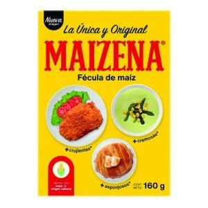 Fecula de maíz maizena 160 g.