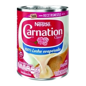 Leche evaporada clavel carnation nestle 360 g.