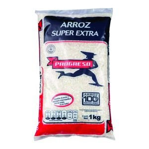 Arroz super extra progreso 1 kg.