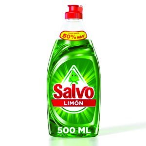 Jabón liquido para trastes salvo 500 ml.