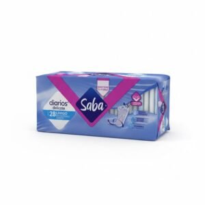Saba Diarios Delicate Protectores Diarios Largos Cont. 28 Protectores