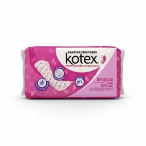 Kotex Pantiprotectores Protección Avanzada Regular Control de Olores Cont. 22 Pantiprotectores