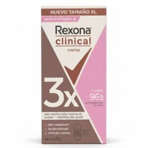 Rexona Clinical Classic Crema (Mujer) Antitranspirante 96h 58 g