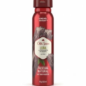 Old Spice Leña Body Spray, con Fragancia de Menta, 96 g / 150 ml