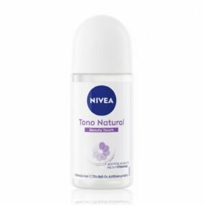 NIVEA Tono Natural Beauty Touch, Roll-On Antitranspirante, 72h, 50ml