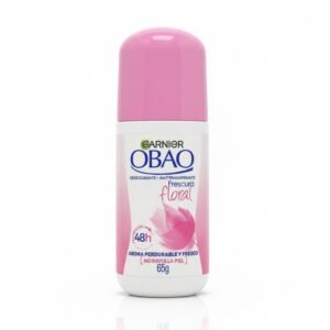 GARNIER OBAO Frescura floral, Desodorante + Antitranspirante Roll-On, 48h, 65g