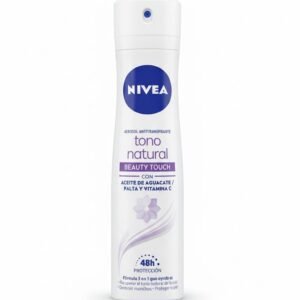 Nivea Tono Natural Beauty Touch Aerosol Antitranspirante con Aceite de Aguacate, Palta y Vitamina C 150 ml
