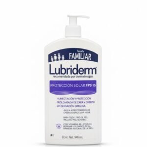 Lubriderm - Protección Solar FPS 15 Humectación y Protección Prolongada - Tamaño Familiar - 946 mL