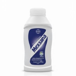 Mexsana Polvo Desodorante (Ayuda a eliminar las bacterias que provocan el mal olor). Contenido neto: 80 g