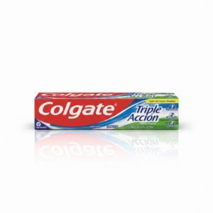 Colgate Triple Acción Menta Original - Crema Dental Anticaries con Flúor, 3 Beneficios (Protección, Blancura, Frescura). Cont. Neto 75 ml