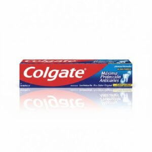 Colgate Máxima Protección Anticaries - Crema Dental con Flúor, Rico Sabor Original, con Calci-protect. 100 ml (cm³ / 146g)