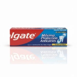 Colgate Máxima Protección Anticaries Crema Dental con Flúor, Sabor Original con Calci-protect 150 ml