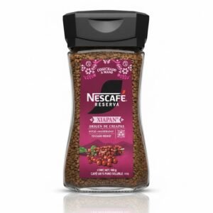NESCAFÉ RESERVA CHIAPAS - Cosechado a Mano, Café 100% Puro Soluble - 180 g