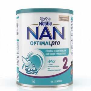 Nestlé NAN OptimalPro 2, Fórmula de continuación con hierro y probióticos (6 a 12 meses), 720 g